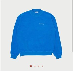 Royal blue cherry Los Angeles hoodie